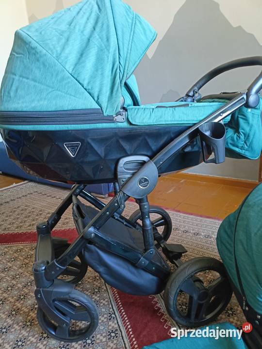 Wózek Junama Diamond zielony akcesoria