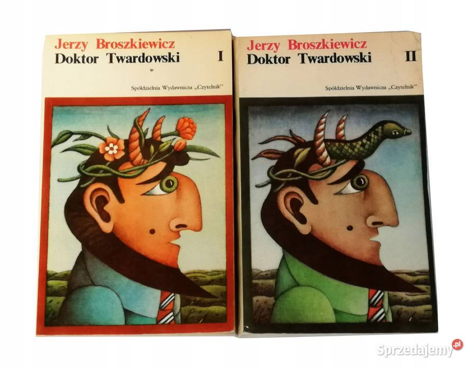 DOKTOR TWARDOWSKI Jerzy Broszkiewicz 2 TOMY FA Proza i poezja zachodniopomorskie Bądkowo sprzedam