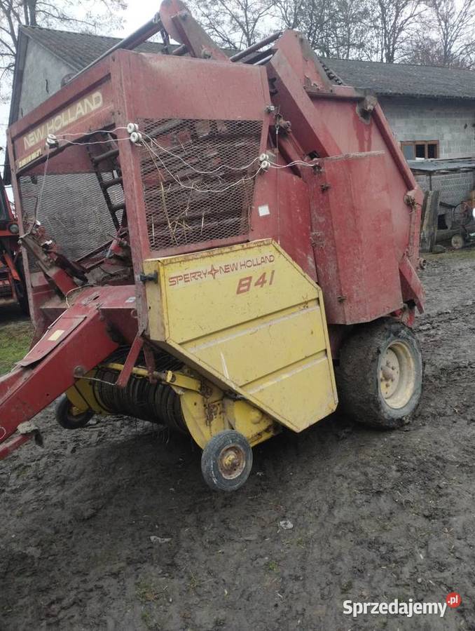 Prasa rolująca Holland 841 Rolujące (belujące) Kalina-Rędziny