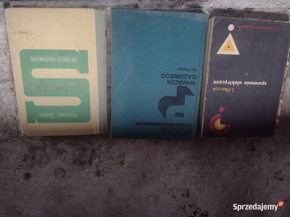 Stare książki Spawacz Komorów