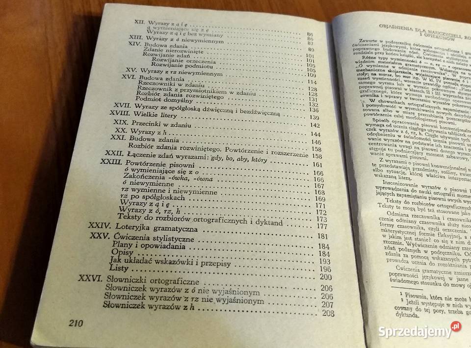 Jezyk polski klasy IV ćwiczenia gramatyczne styl szkoła podstawowa pomorskie sprzedam