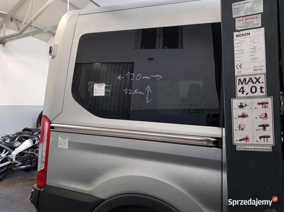 ĆWIARTKA BŁOTNIK PRAWY TYŁ FORD TRANSIT MK8 2018 osobowe Pozostałe Lipno sprzedam