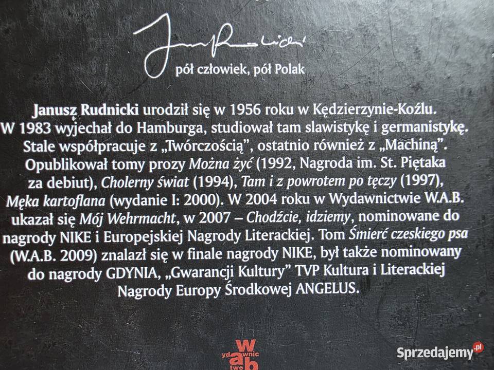 Janusz Rudnicki Męka kartoflana Kraków