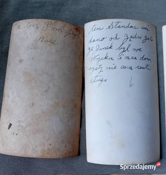 Zestaw 4 fotografii rodzinnych polonia z USA Pozostałe Koźminek