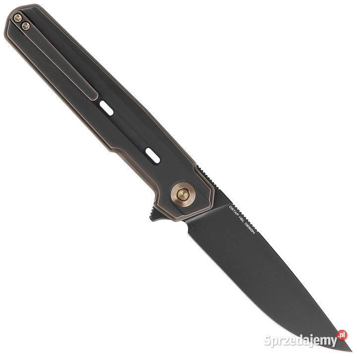 Nóż składany WE Knife Navo Bronze Black Titanium mazowieckie Warszawa