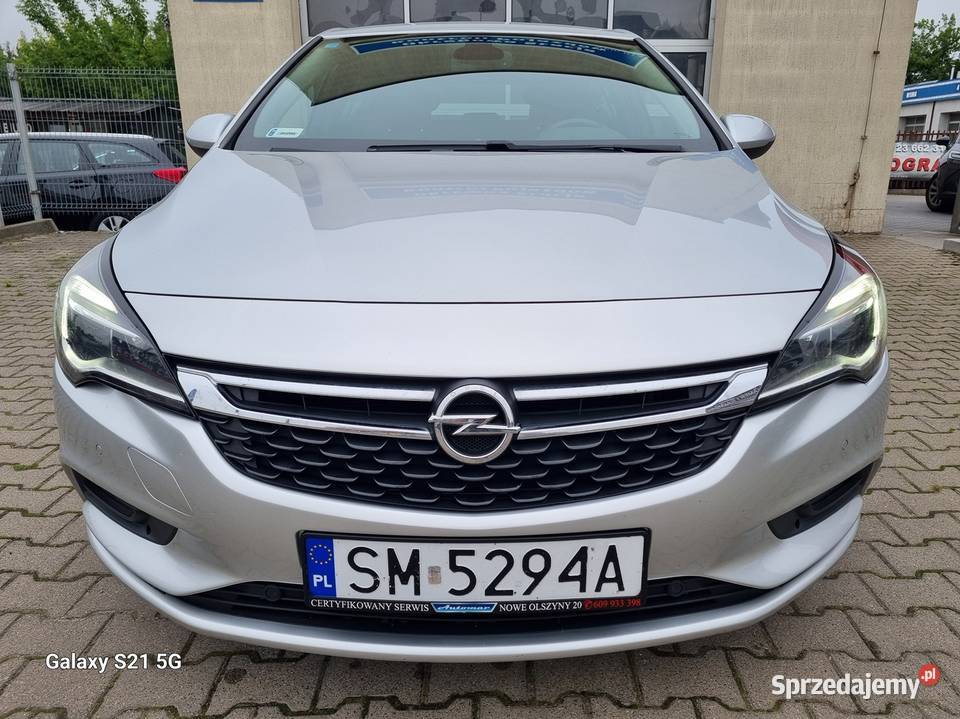 Opel Astra K 14 125 polski salon climatronic elektrochrom. lusterko wst. Astra Płońsk