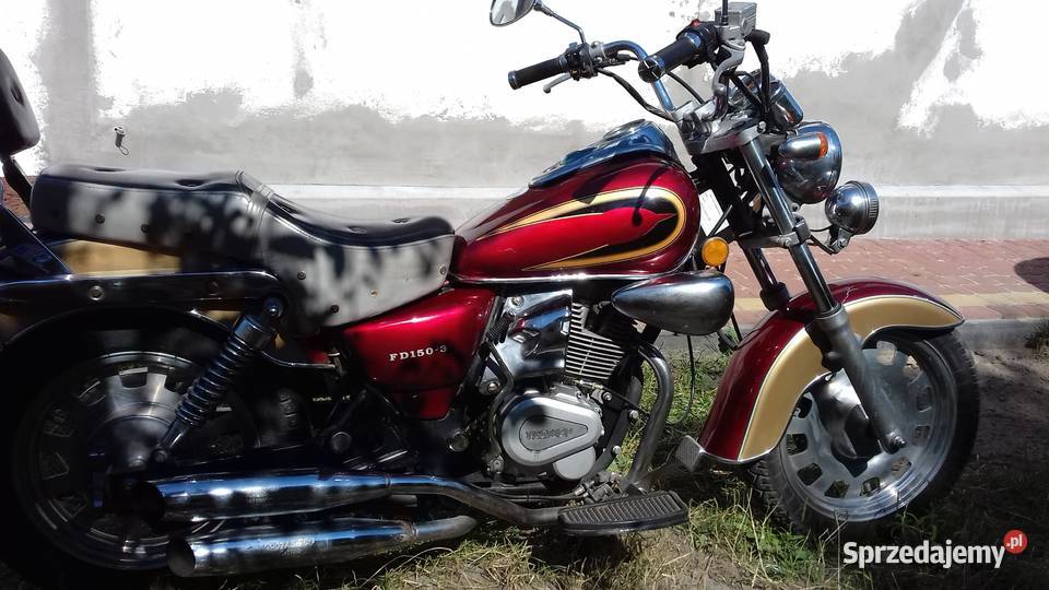 Motocykl chopper Wektor 150