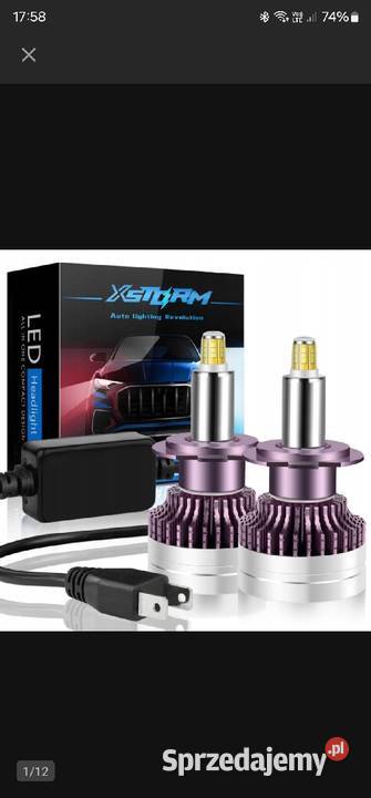 Żarówki samochodowe Xstorm H7 160 W LED Lubin