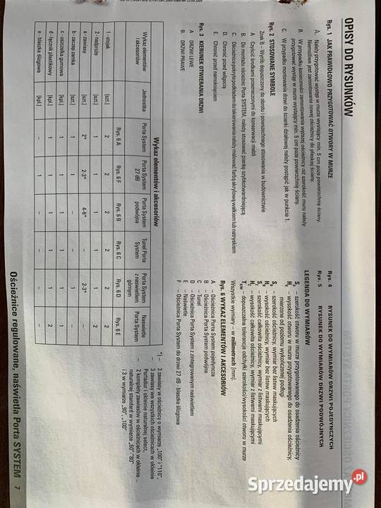 Ościeżnica regulowana PORTA System Orzech4 Drzwi i okna Bydgoszcz