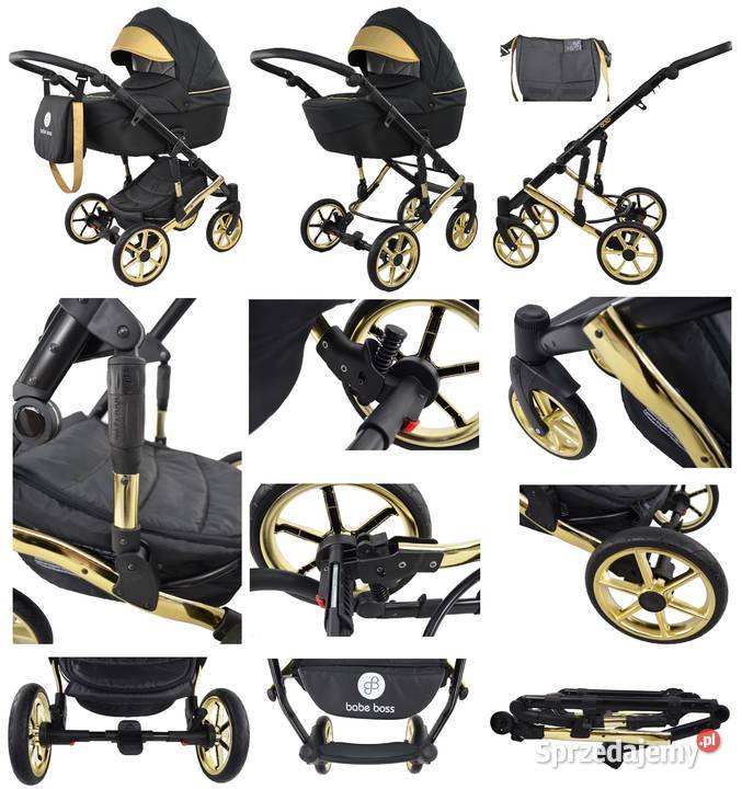 Wózek Dziecięcy Uczio Gold zestaw 3w1 z Katowice