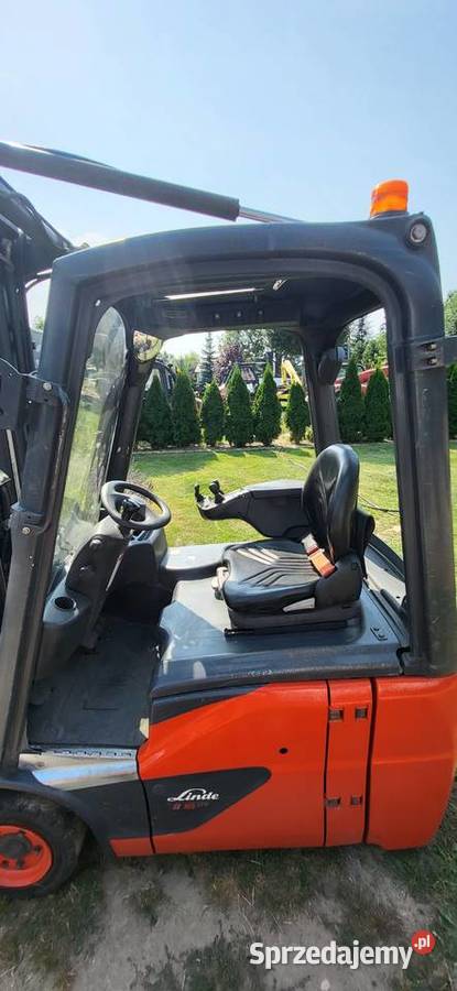 Wózek widłowy LINDE E16C Triplex 492 POZYCJONER Radom