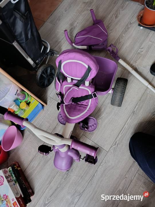 Fioletowy rowerek trójkołowy Little Tikes 4w1 Poznań