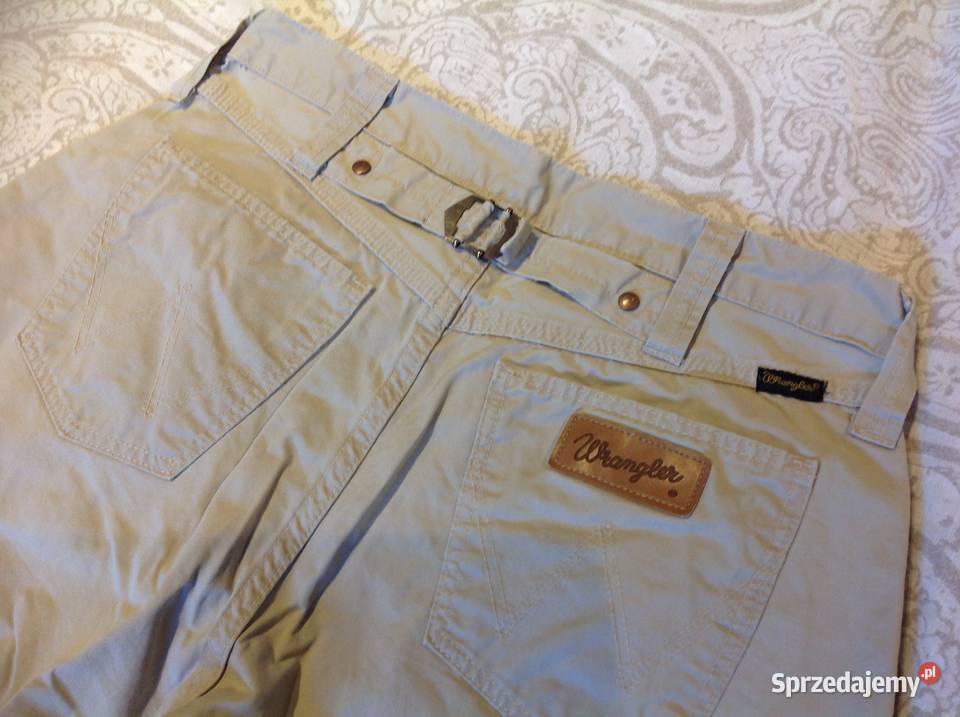 Spodnie Krótkie Męskie WRANGLER M lubuskie Nowa Sól