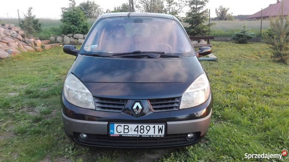 Renault Scenic II 19 dci bogato wyposażony ESP Bydgoszcz