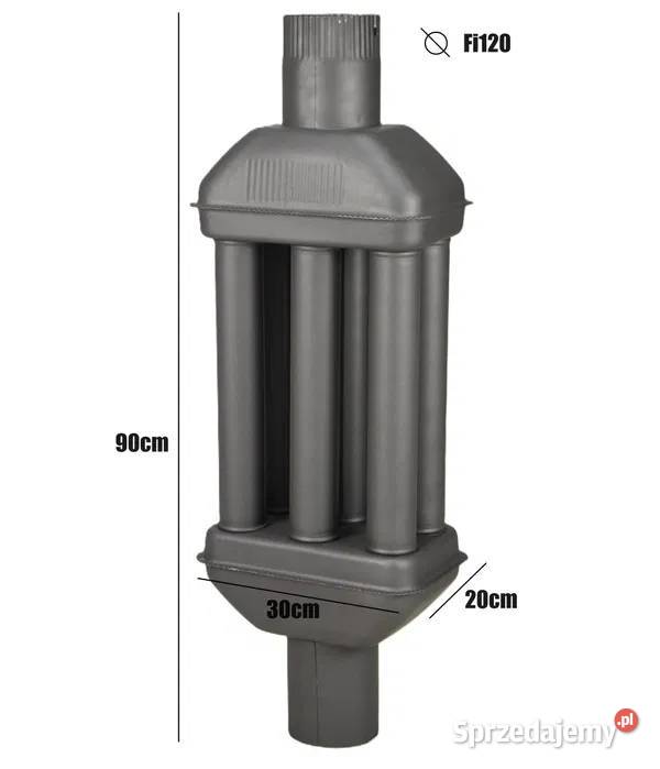 Stalowy promiennik ciepłego powietrza FI 120 mm Gdańsk sprzedam