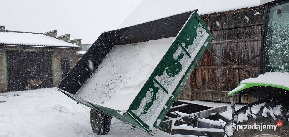 Przyczepa jednoosiowa wywrotka Radom