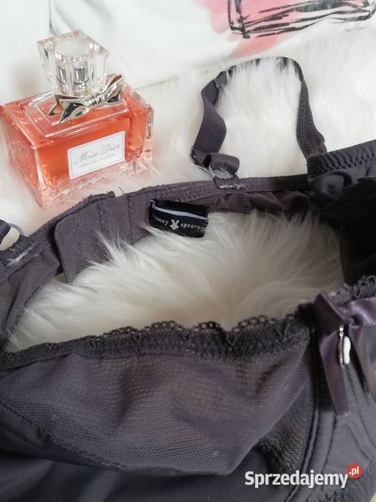 biustonosz szary Britney Spears miękki Warszawa