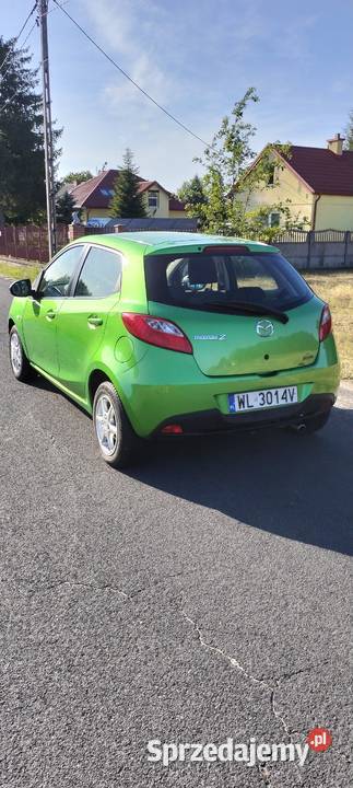 Mazda 2 2008r Benzyna 135 nieuszkodzony Poświętne