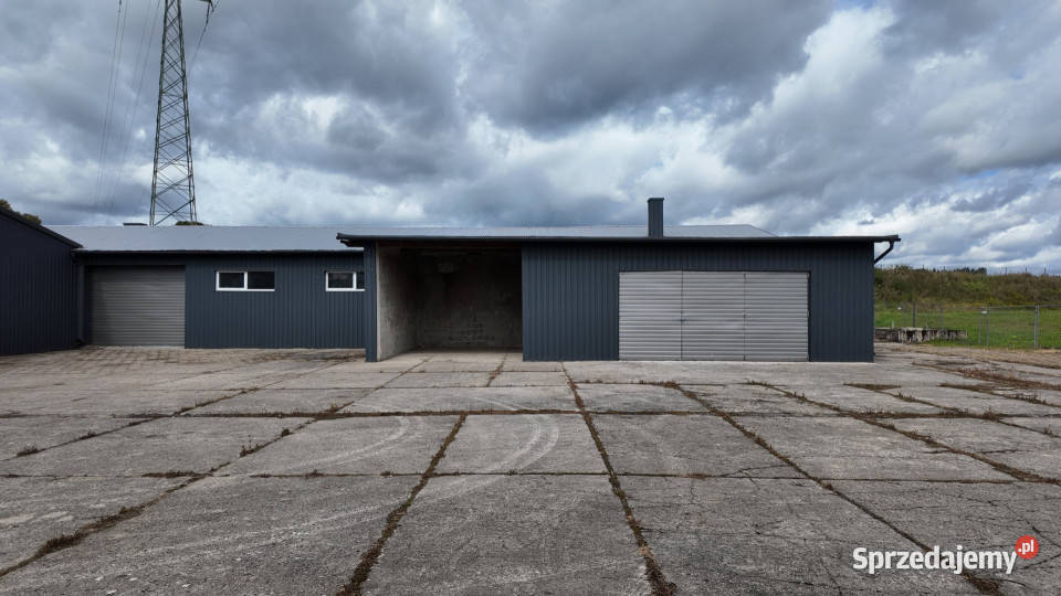 Hala 1200 m Plac 4000 m DK20 Moc 150 kW TIR parking