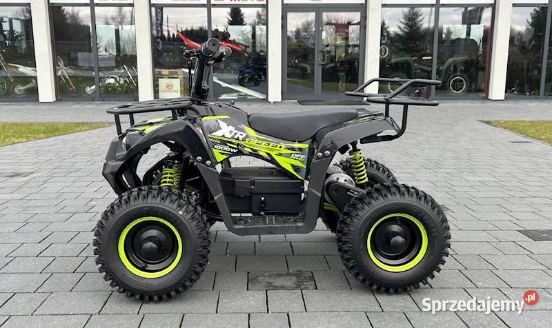 MINI QUAD DZIECI XTR M9E6 800W ZIELONY Rok produkcji 2026 Pozostałe Głogoczów sprzedam