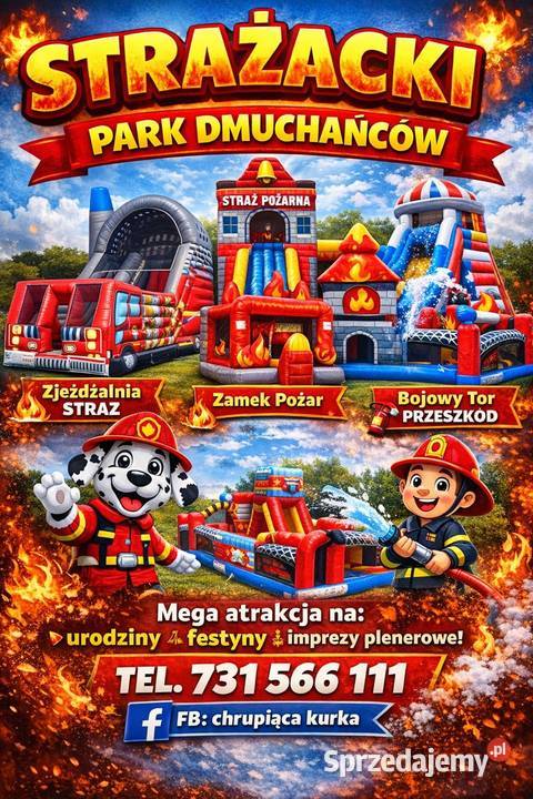 Wynajem Zamki dmuchane namioty imprezowe i nie Grodków