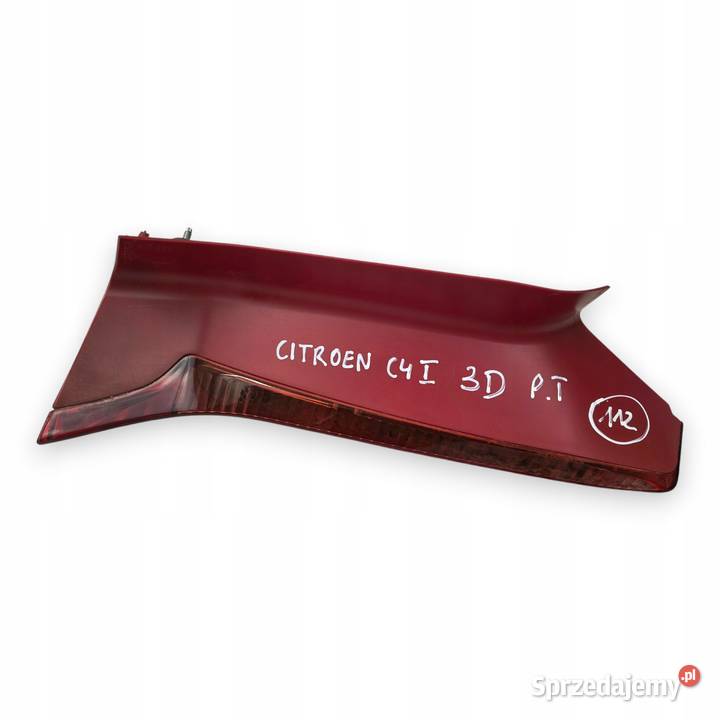 LAMPA PRAWA Citroen C4 20042008 tylna tylnia lubelskie Chełm