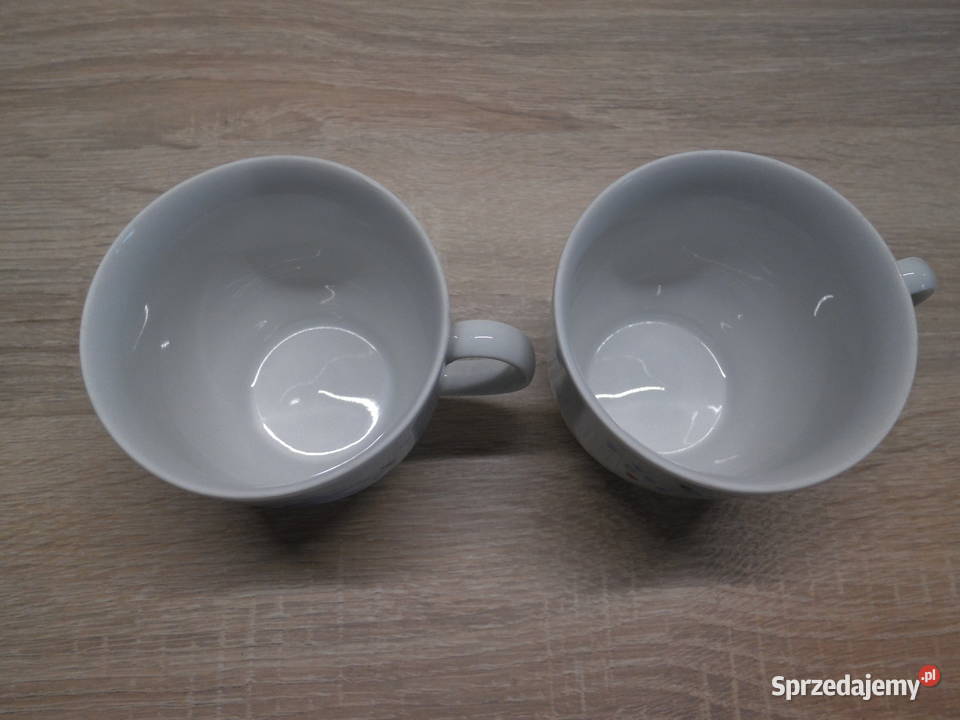 Porcelanowe filiżanki JLMENAU 2 wielkopolskie Raszków