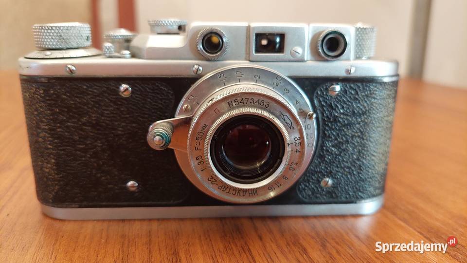 Aparat fotograficzny ZORKA 1 1949 Aparaty Poznań