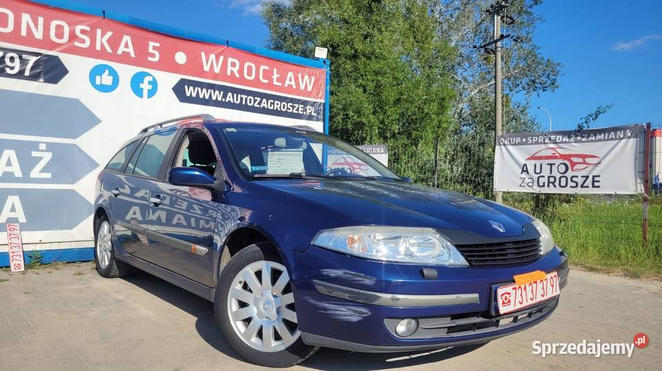 Renault Laguna 18 BenzynaLPG Skóry Elektryka Wrocław