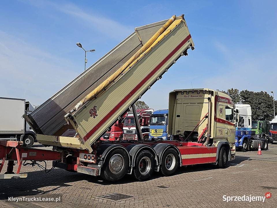 Scania R580 8X4 COMBI SPECIAL wywrotka 2016