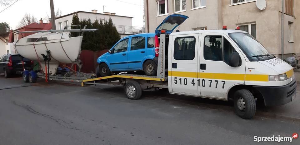Tania pomoc drogowa Nidzica laweta 7 osób Olsztyn