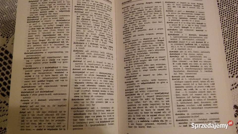 angielski słownik dwa tomy Stanisławski Billip Gdańsk