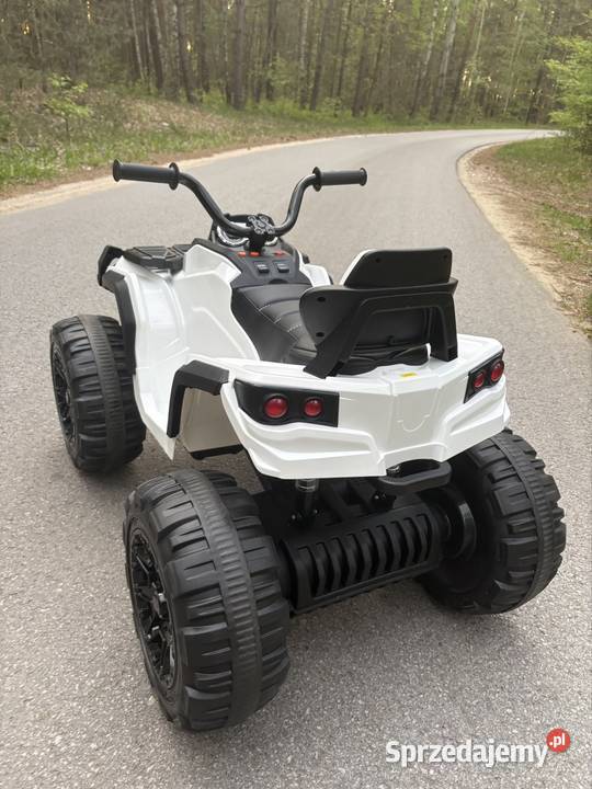 Quad elektryczny dzieci ATV biały Pojazdy elektryczne i spalinowe dolnośląskie