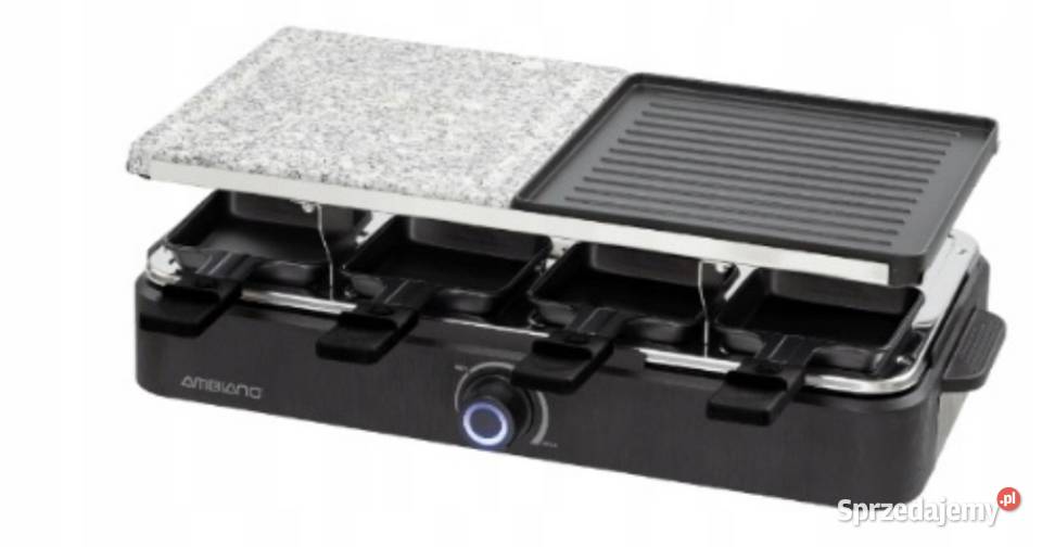 Grill elektryczny Raclette stołowy 1400W na 8
