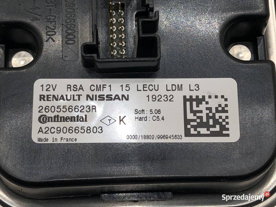 PRZETWORNICA XENON RENAULT CLIO V 260556623R sprzedam