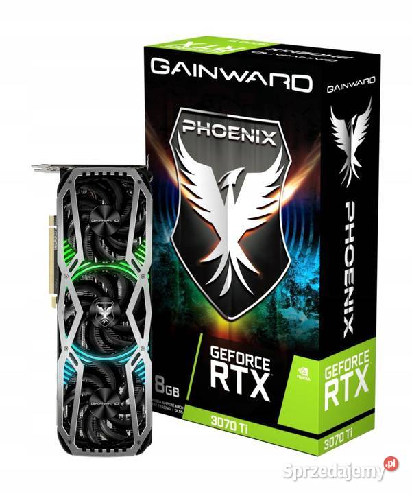 Karta graficzna RTX3070TI phoenix gainward Wolbrom sprzedam