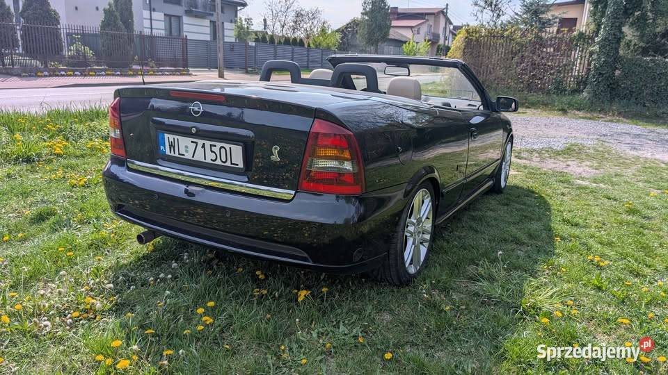 Opel Astra G cabrio 18 z LPG windshoot Grodzisk Mazowiecki