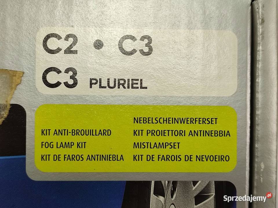 HALOGEN 2x L P CITROEN C3 C3 PLURIEL 20022010 osobowe