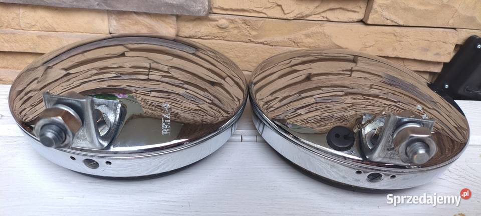 NOWE DUŻE ŻÓŁTE HALOGENY PAL SKODA 120 GLS S100 Pozostałe Świdnica