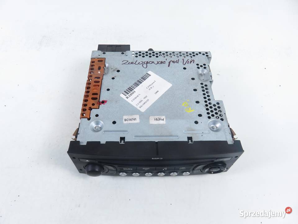 RADIO CITROEN C4 Picasso I UD 96646223XT małopolskie