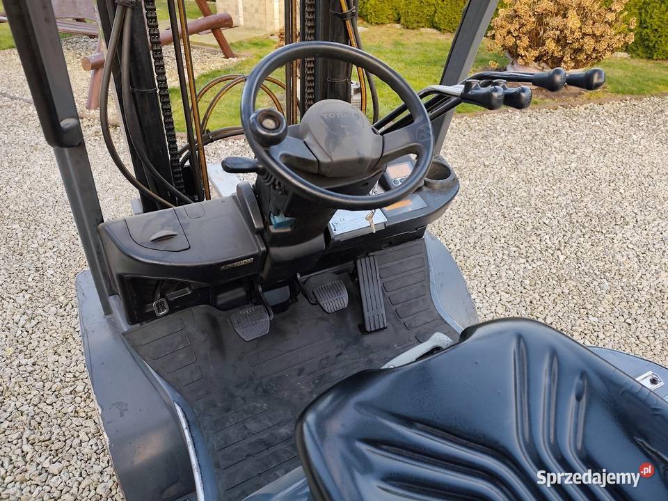 Wózek widłowy Toyota serii 8 25 to 8fgf25 widly Rzeczniów