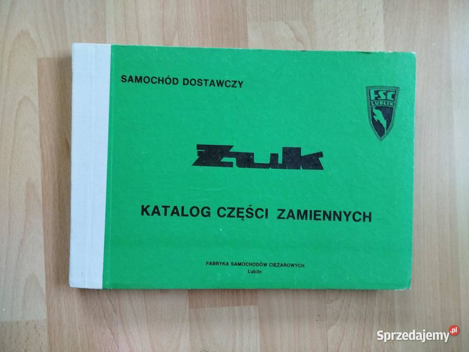 Katalog części Żuk 1988 samochód dostawczy dostawcze Lublin