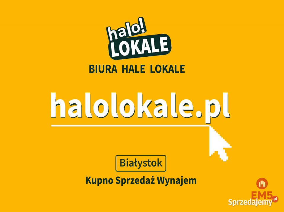 wynajmu lokalu Białystok 450m2