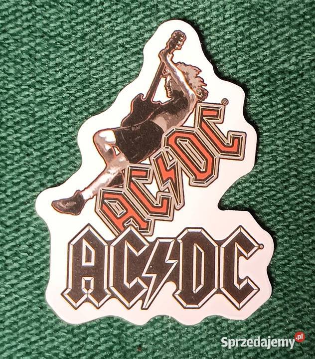 ACDC naklejka sticker Angus Young z gitarą sprzedam