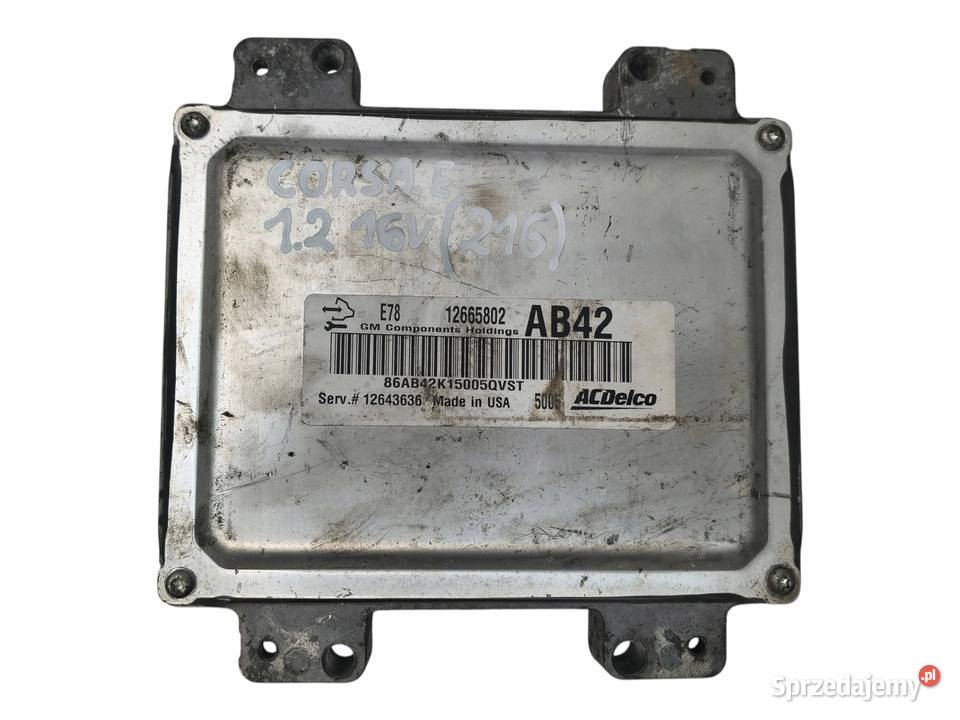 STEROWNIK SILNIKA Opel Corsa E 12 16V komputer Komputery Chełm