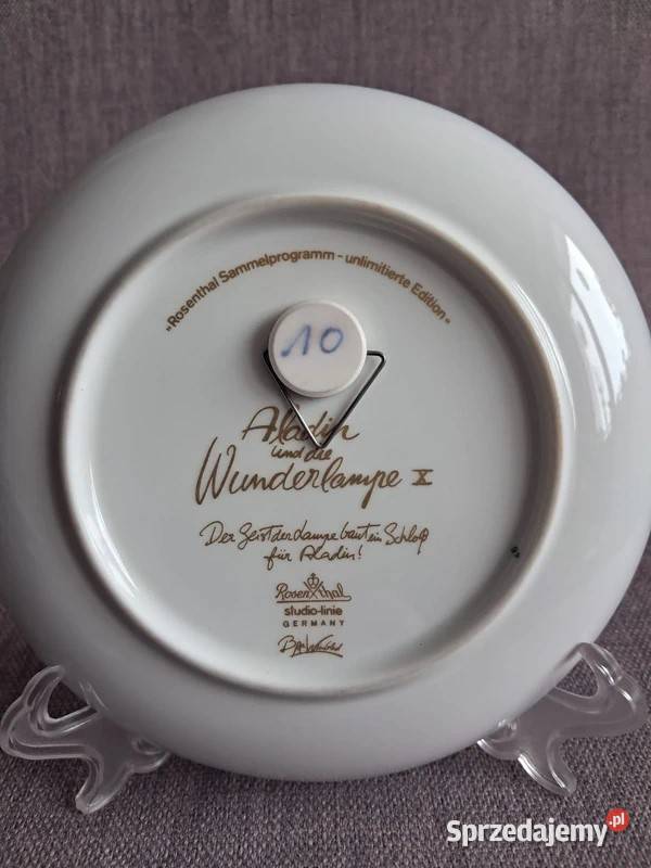 Talerz kolekcjonerski Rosenthal Porcelana i szkło Skwierzyna