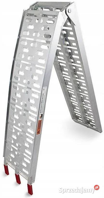 Składana rampa motocyklowa aluminiowa podjazd pomorskie