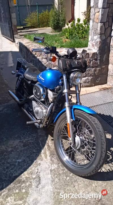 Harley Davidson XL883 zamiana na samochód chopper Mosty