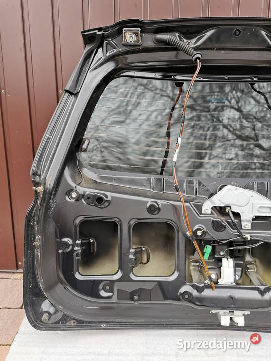 Klapa Tylna Tył Opel Agila B Czarna części blacharskie mazowieckie Wyszków sprzedam