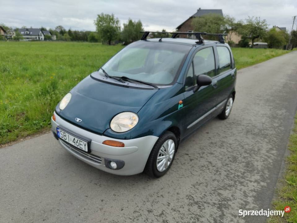 Daewoo Matiz 2002 08 długie opłaty centralny zamek małopolskie sprzedam